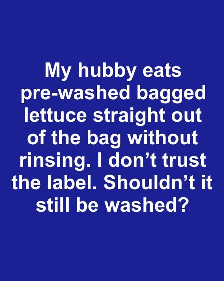 Should You Wash Pre-Washed Lettu