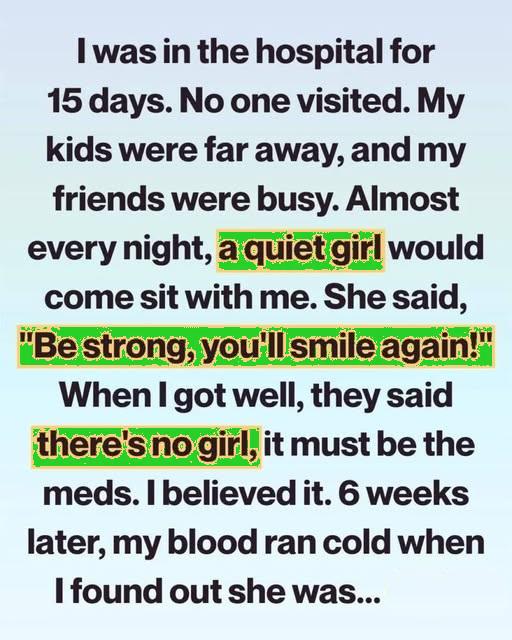 A Girl Appeared Beside My Hospital B