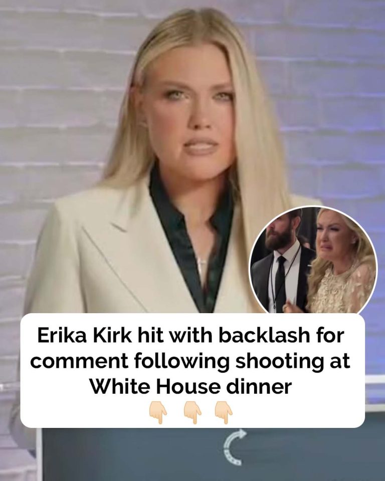 Erika Kirk faces backlash for White House