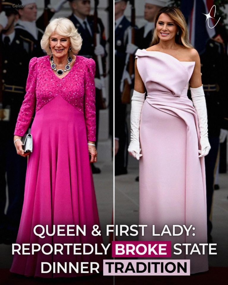 Melania Trump Turns Heads in a Pale Pink