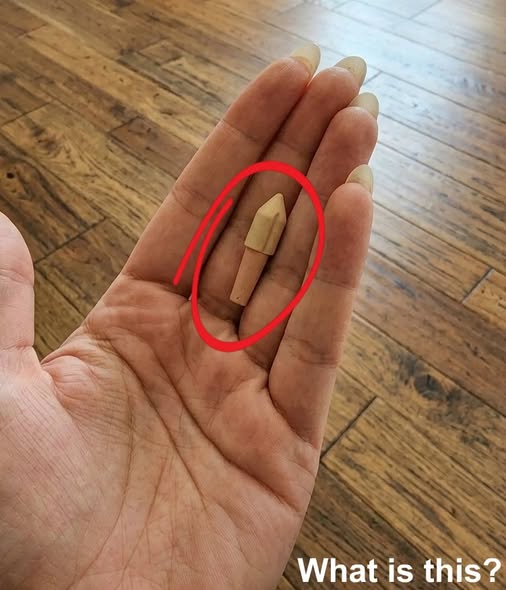 I found this in my husband’s pants pocket w