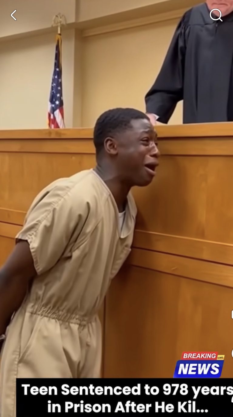 He Broke Down in Court After Hearing the Words “Life Sentence”