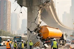 Moments from Disaster: Tanker Caught Under