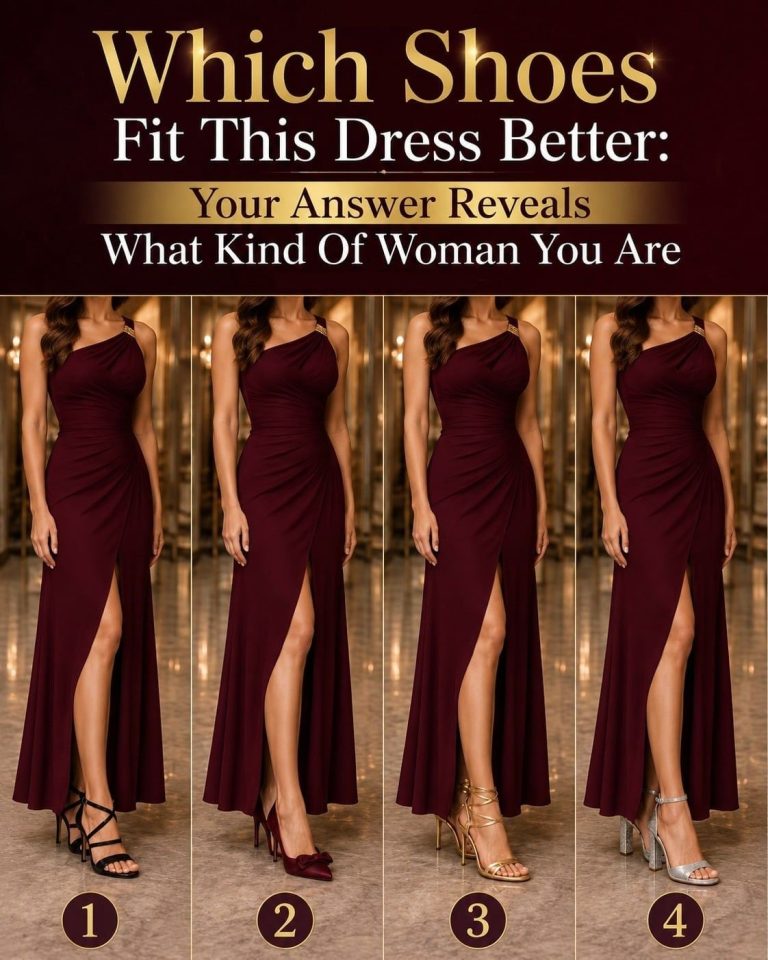 Which Shoes Fit This Dress Better? Your