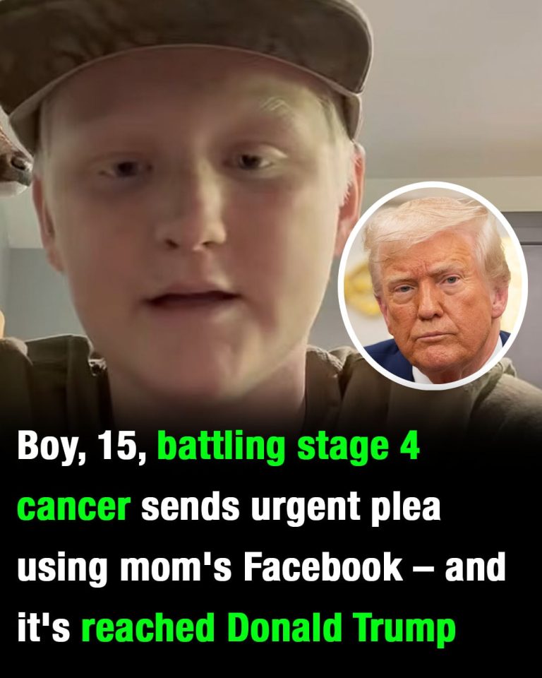 Boy, 15, battling stage 4 cancer sends