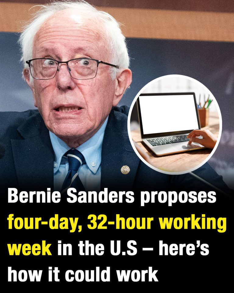 Bernie Sanders calls for four-day, 32-ho