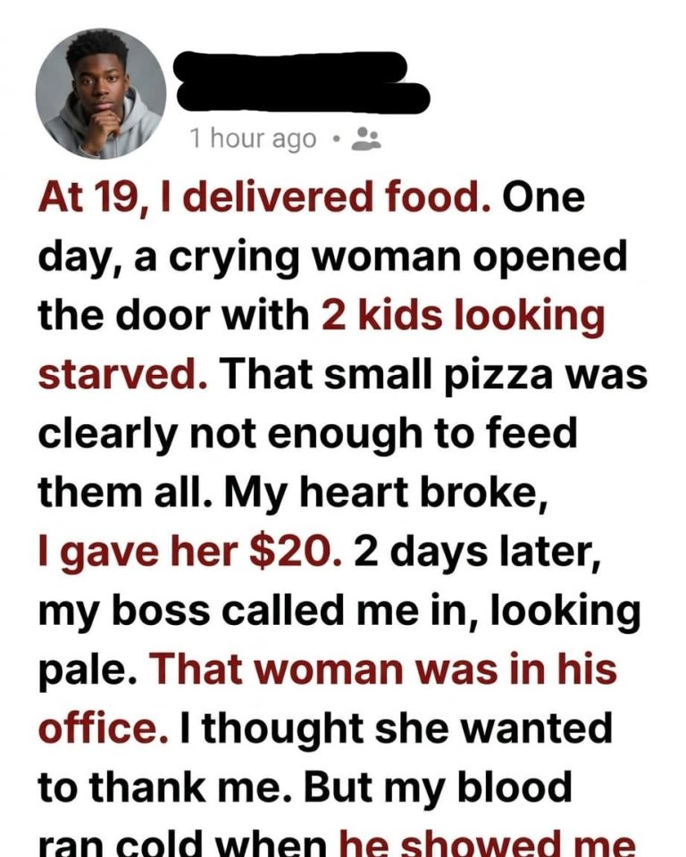 I GAVE AWAY MY LAST $20 DURING A DELIV