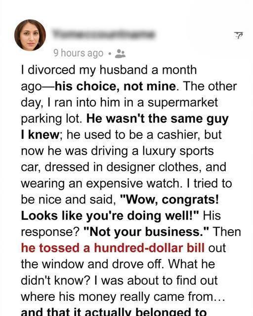 My Ex Was Living Lavishly — With Money T