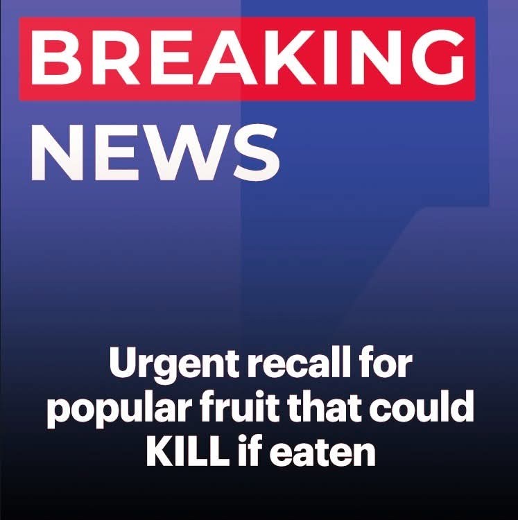 Hidden Danger in Dried Fruit