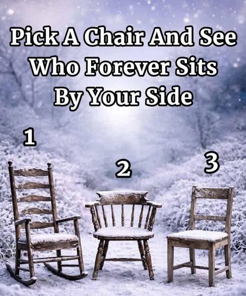 Choose a Chair and Discover What It Reveals