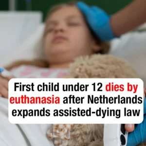 First child under 12 d ies by euthanasia afte