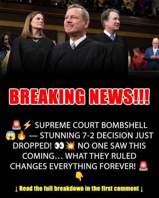 SUPREME COURT DELIVERS A LANDMARK SEVEN TO TWO 