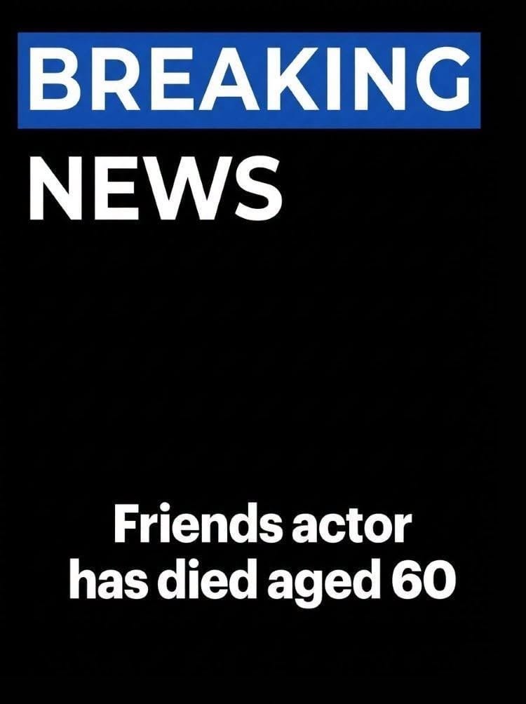 Actor Linked to The Middle, Friends, Seinfeld