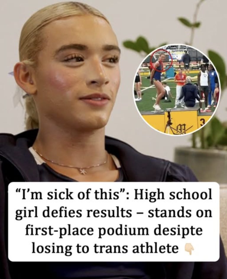 High school girl claims first-place podium 