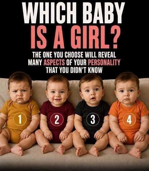 Psychological test: Which of these four ba