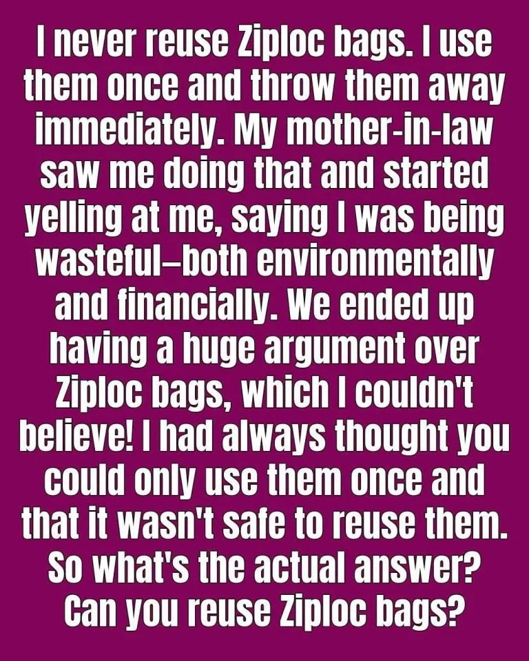 Is It Safe to Wash and Reuse Ziploc B