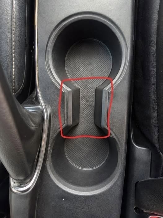 What Is the Weird Gap Between Car Cup Holders F