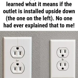 Why Some Wall Outlets Are Installed Upside