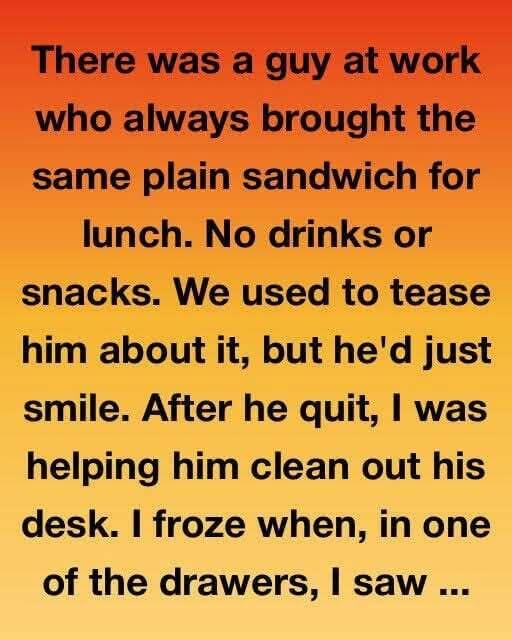 The Sandwich Man’s Secret