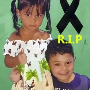 Siblings aged just 3 and 5