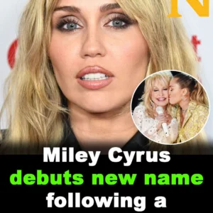 Miley Cyrus debuts new name follow