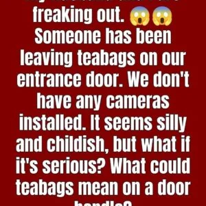 The Mystery of the Doorstep Tea Bag: A Gentle, Curio