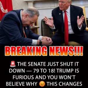 Senate Vote Shocks Trump 79