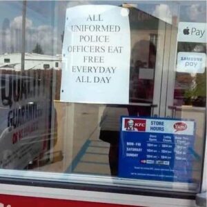 Customers Rage Over Door Sign