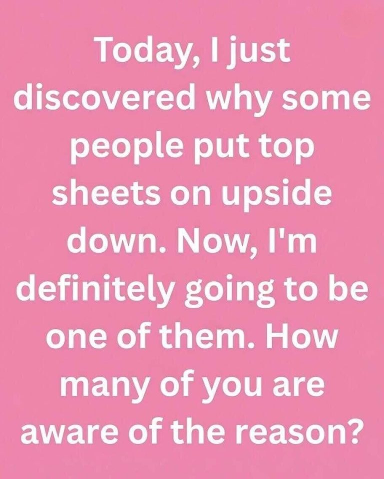 Why Some People Put Their Top Sheet 