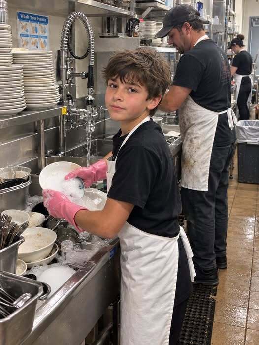 My 13 Year Old Son Took a Dishwashing Job Without Telling Me Then His Boss Called and Asked, Do
