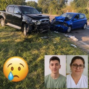 Truck and studend bus collision