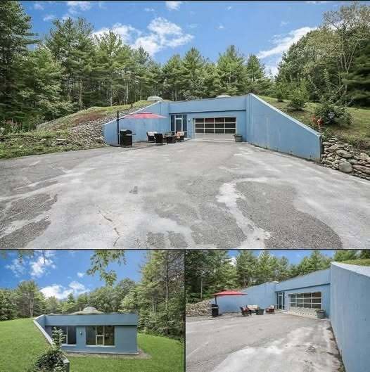 Exclusive Subterranean Sanctuary: 11-Acre Earth-Sheltered Bunker Home