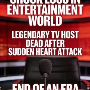 The entertainment world is mourning the sudden loss of a 
