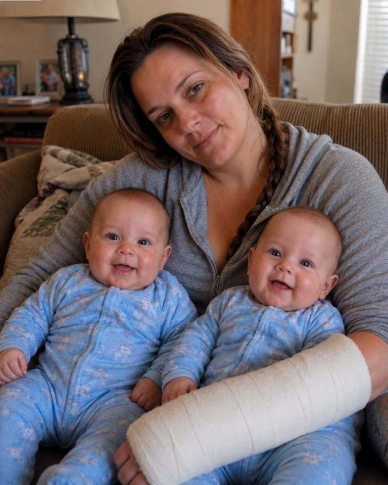 I Broke My Arm While Caring for Our Infant Twins M
