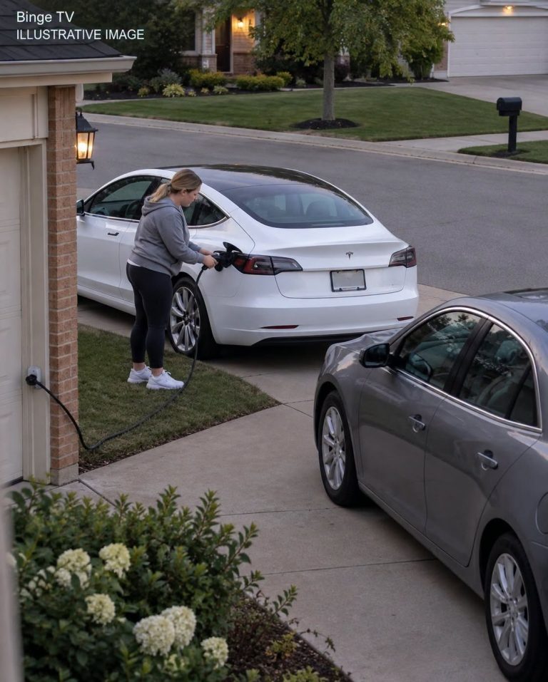 My Neighbor Charged Her Electric Car at My Ho