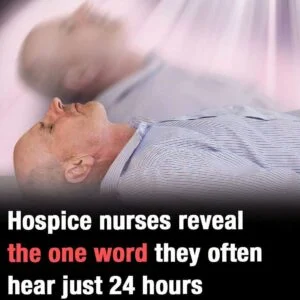 Hospice nurses reveal the one word they often hea