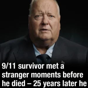 9/11 survivor met a stranger moments before