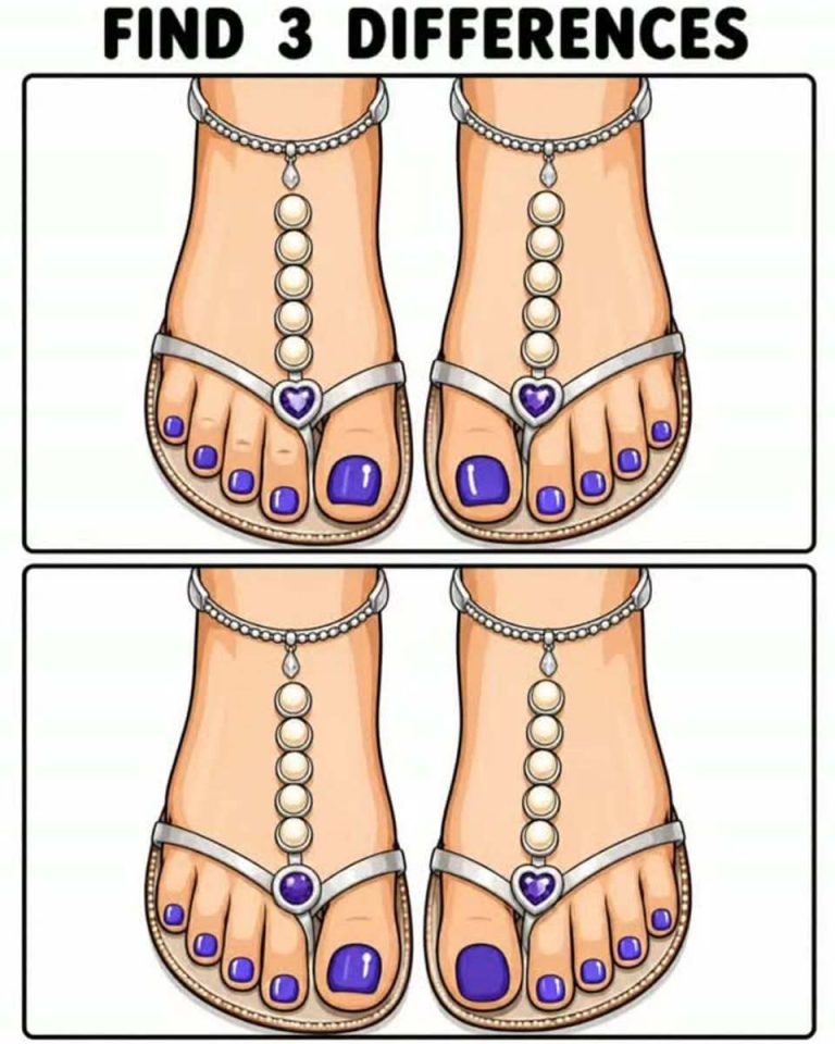 The Pearl Sandal Challenge: Find 3 Differenc